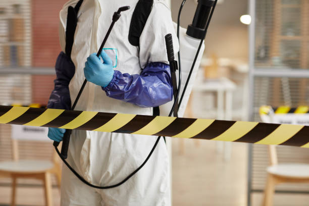 Professional Biohazard Cleanup technician working in Whitehall, OH